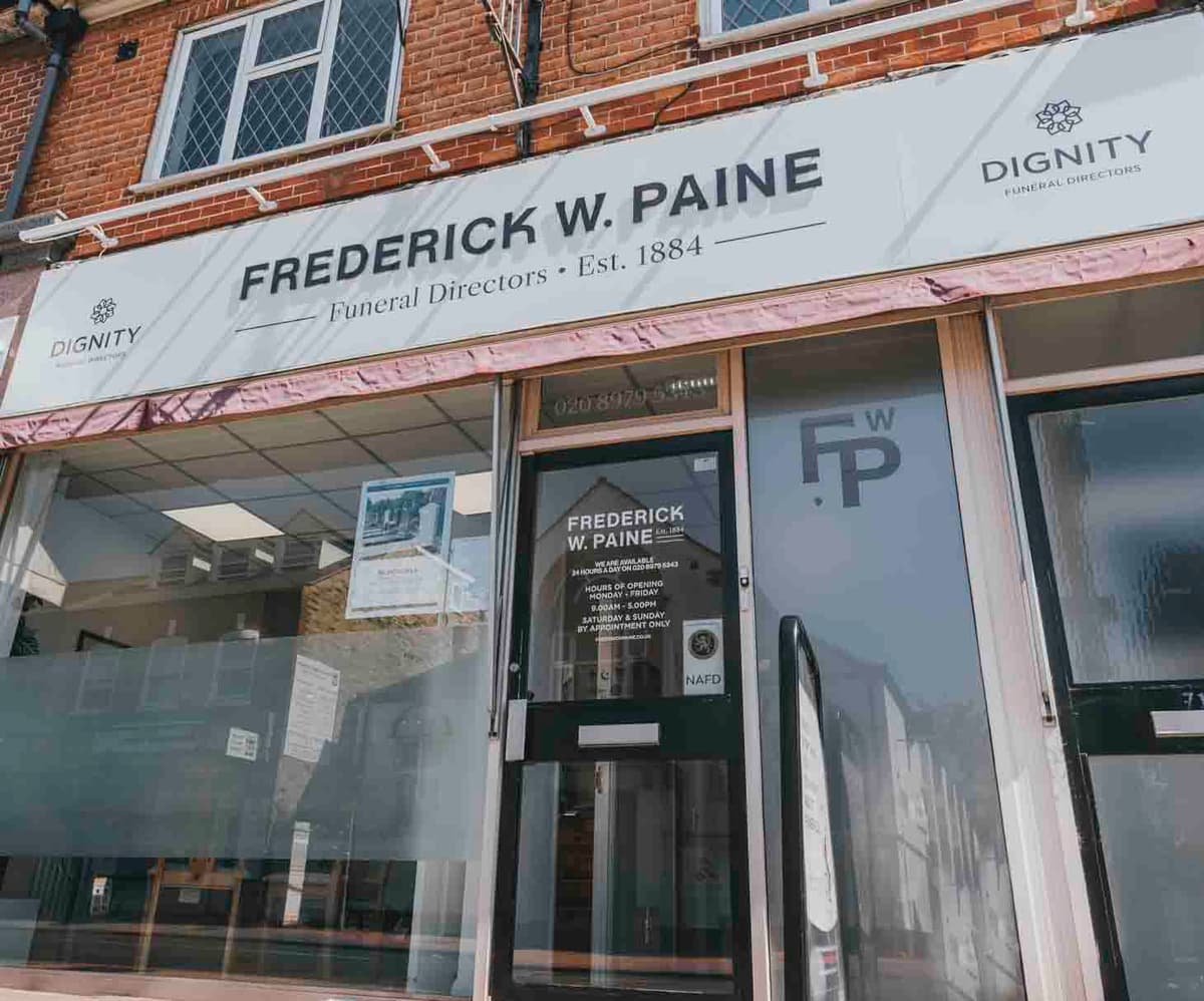 Frederick W Paine Funeral Directors East Molesey