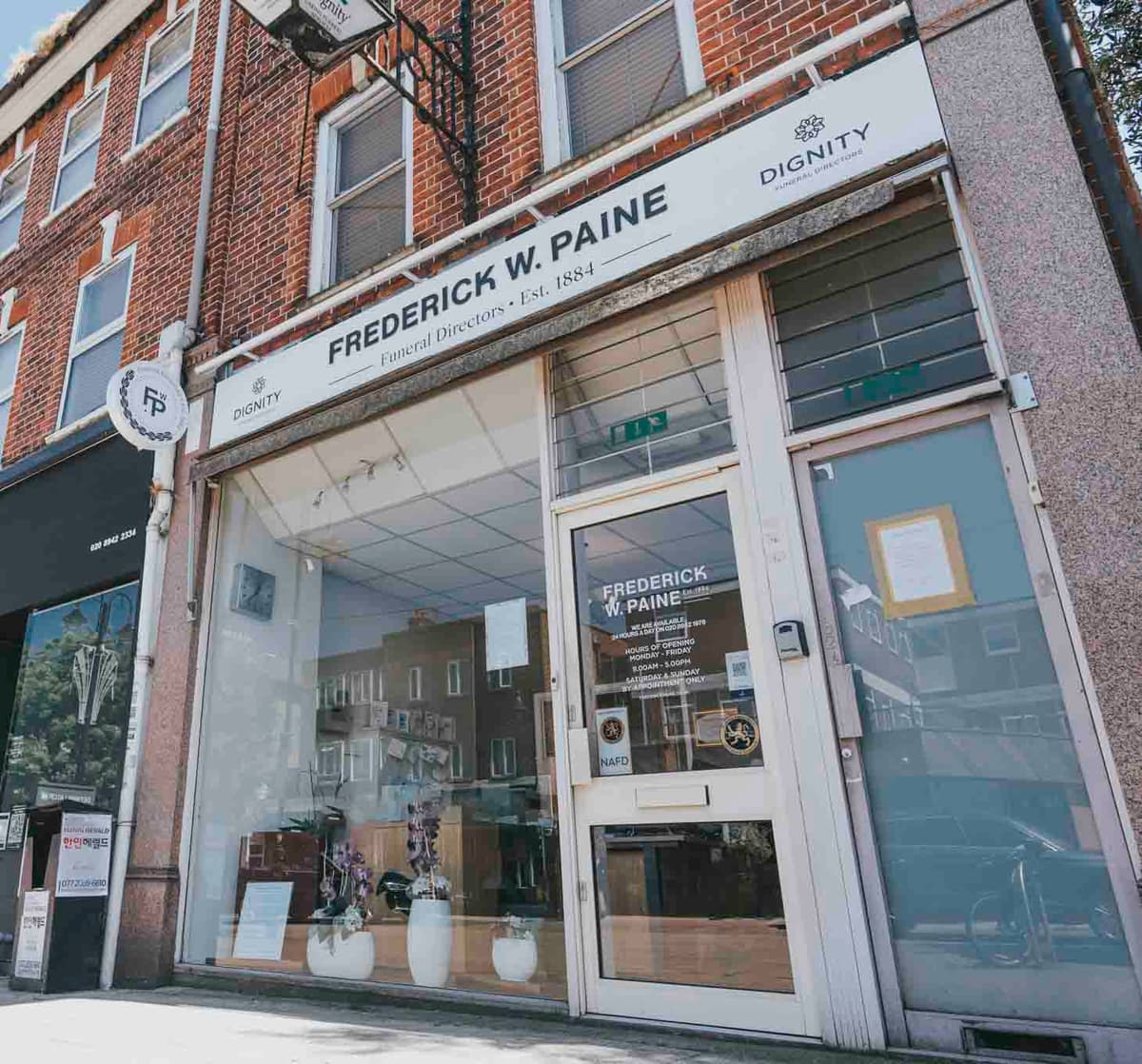 Frederick W Paine Funeral Directors New Malden