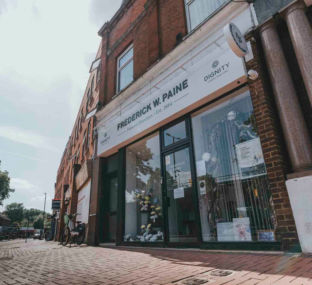 Frederick W Paine Funeral Directors Raynes Park