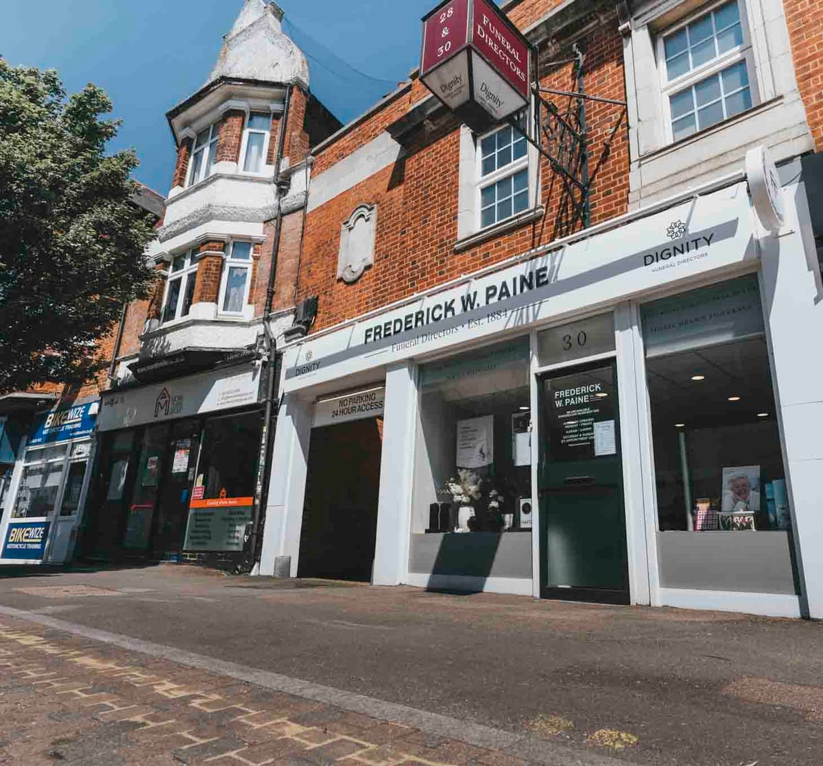 Frederick W Paine Funeral Directors Worcester park